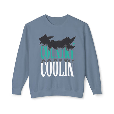 Country Coolin' Unisex Lightweight Crewneck Sweatshirt | Perfect for Music Lovers, Casual Outings, Spring/Fall Fashion, Gifts