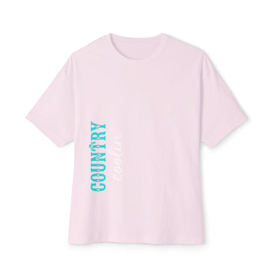 Country Vibe Unisex Oversized Boxy Tee, Casual Streetwear, Gift for Music Lovers, Summer Fashion, Easygoing Style