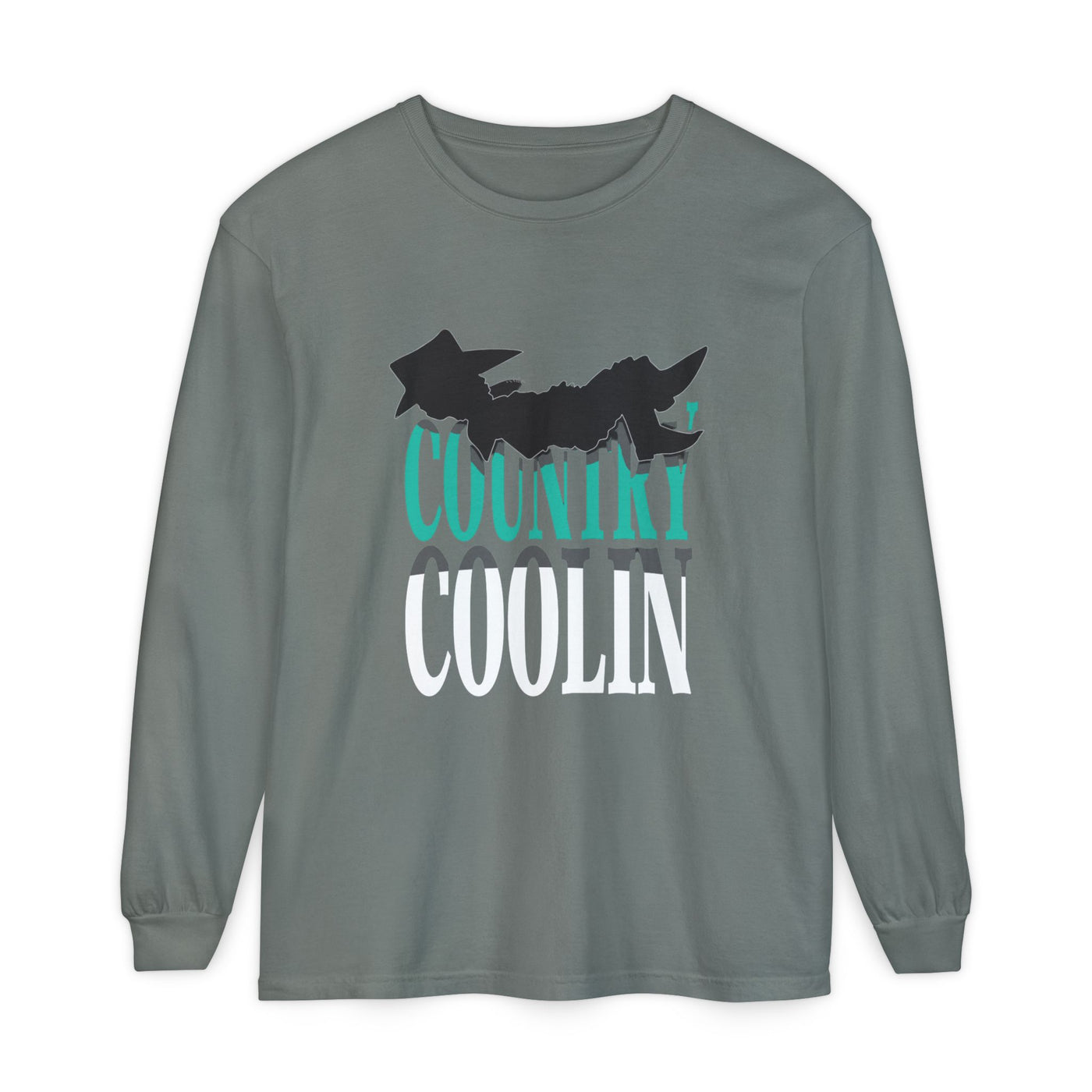 Unisex Garment-dyed Long Sleeve T-Shirt