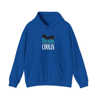 Coolin' Unisex Heavy Blend Hoodie, Cozy Sweatshirt, Casual Wear, Birthday Gift, Everyday Comfort, Fall Fashion