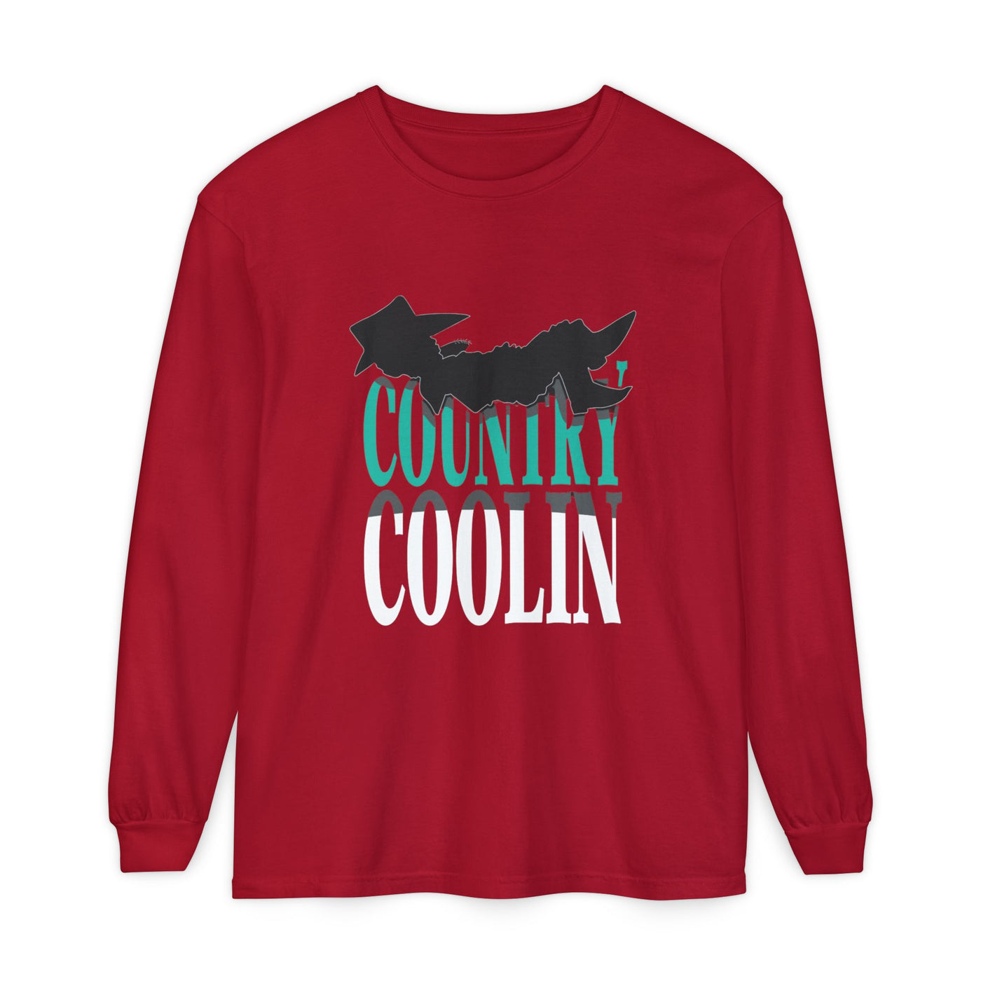 Unisex Garment-dyed Long Sleeve T-Shirt