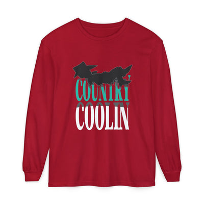 Unisex Garment-dyed Long Sleeve T-Shirt