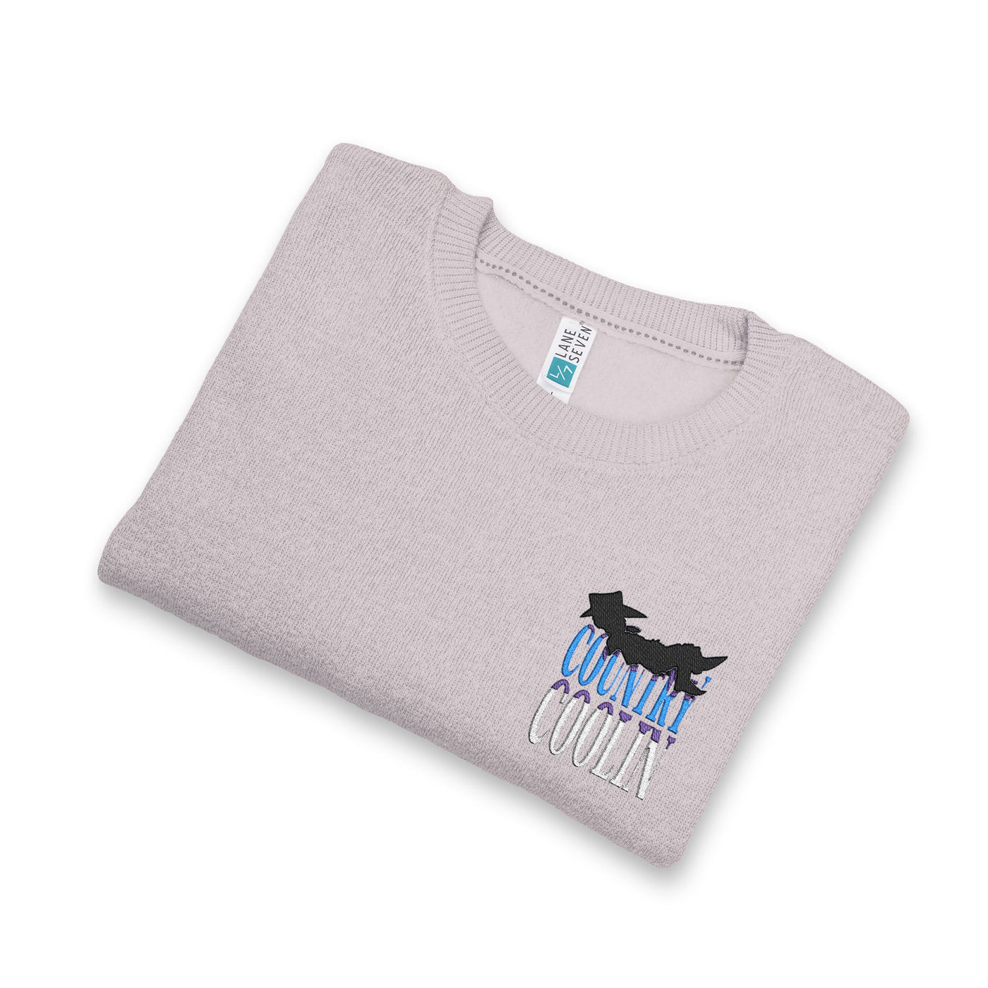 Cozy Embroidered Nantucket Sweatshirt, Unisex Crewneck, Perfect for Fall & Winter, Casual Wear, Gift for Him or Her