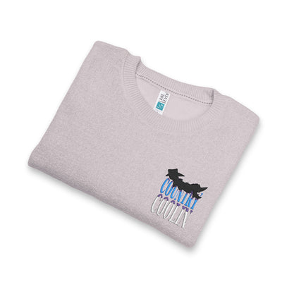 Cozy Embroidered Nantucket Sweatshirt, Unisex Crewneck, Perfect for Fall & Winter, Casual Wear, Gift for Him or Her