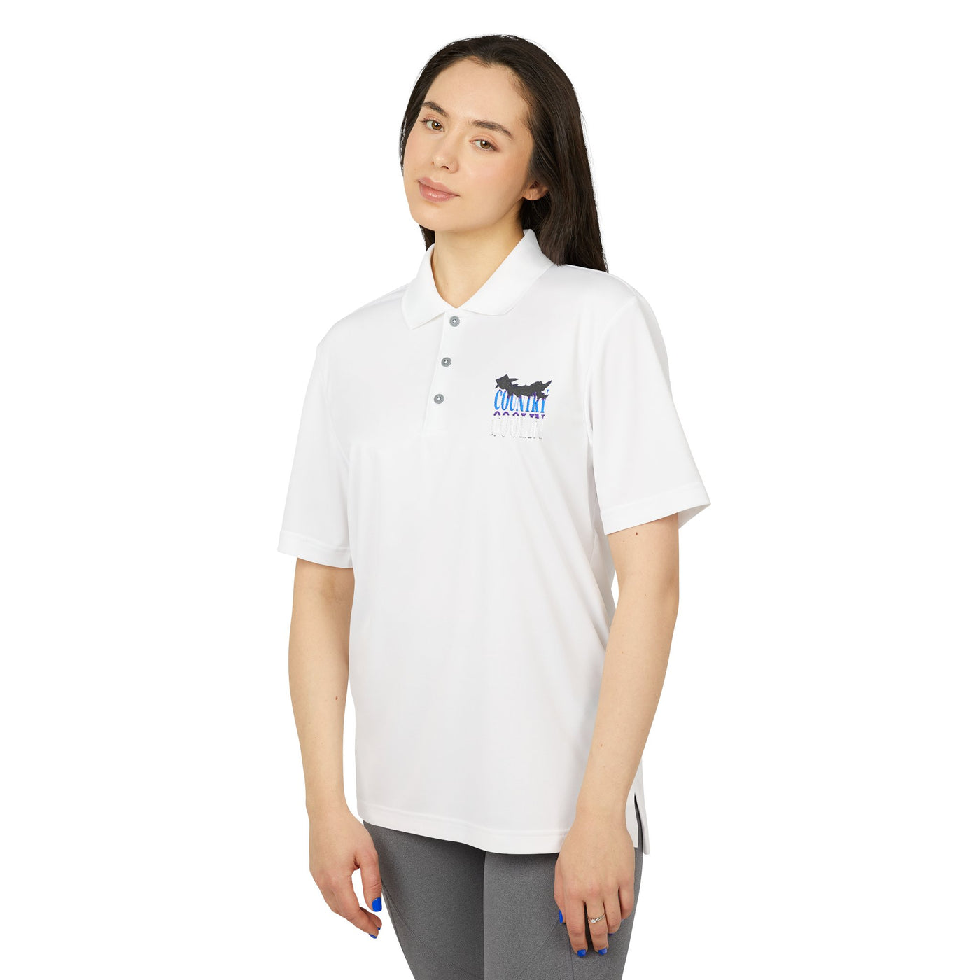 Unisex Performance Polo Shirt - Casual Sportswear, Fitness Attire, Gift for Him/Her, Summer Wear, Everyday Essentials