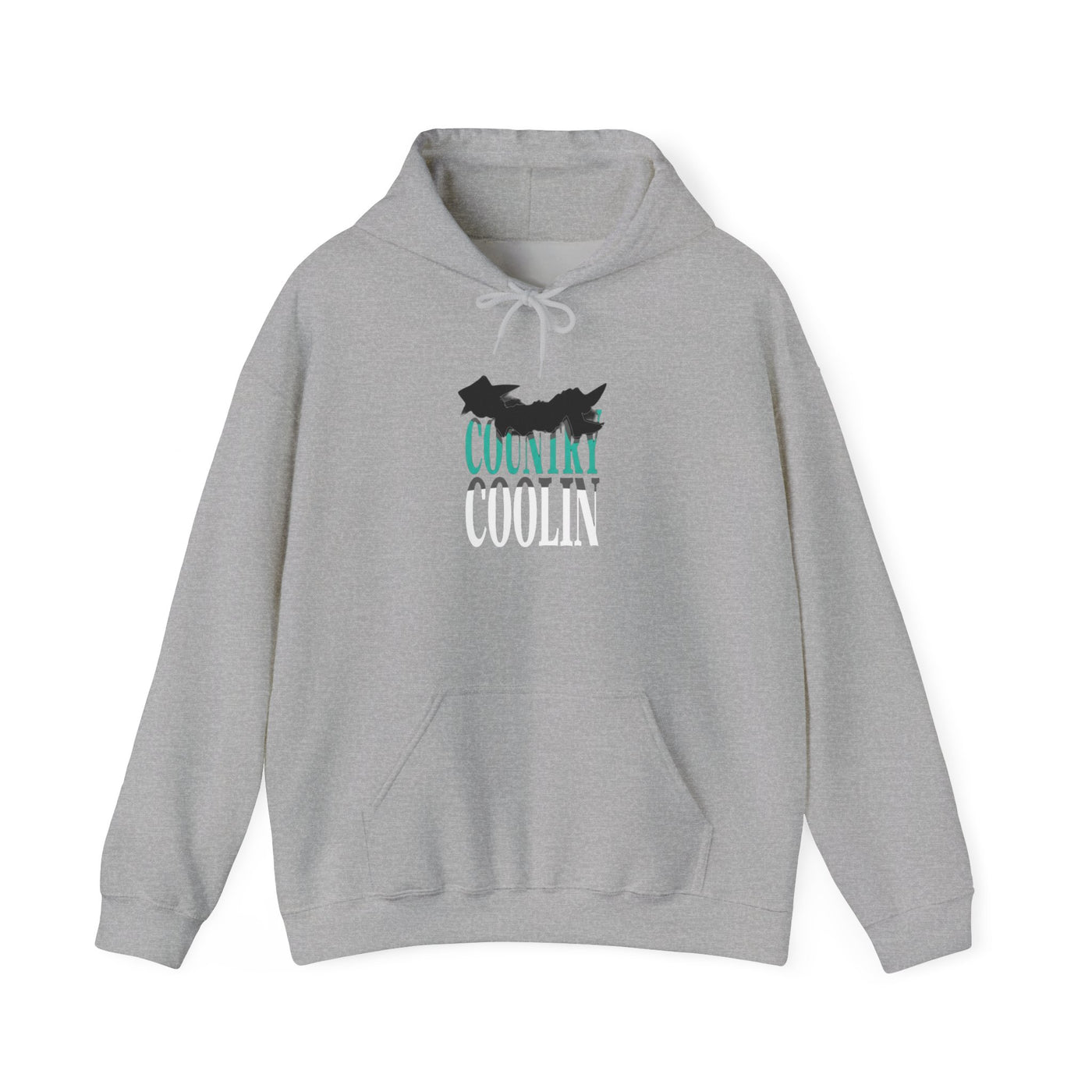 Coolin' Unisex Heavy Blend Hoodie, Cozy Sweatshirt, Casual Wear, Birthday Gift, Everyday Comfort, Fall Fashion