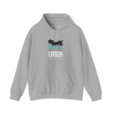 Coolin' Unisex Heavy Blend Hoodie, Cozy Sweatshirt, Casual Wear, Birthday Gift, Everyday Comfort, Fall Fashion