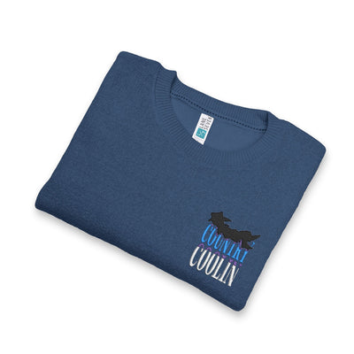 Cozy Embroidered Nantucket Sweatshirt, Unisex Crewneck, Perfect for Fall & Winter, Casual Wear, Gift for Him or Her