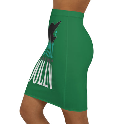 Womens MidWaist Pencil Skirt Vibrant Stylish & Versatile 