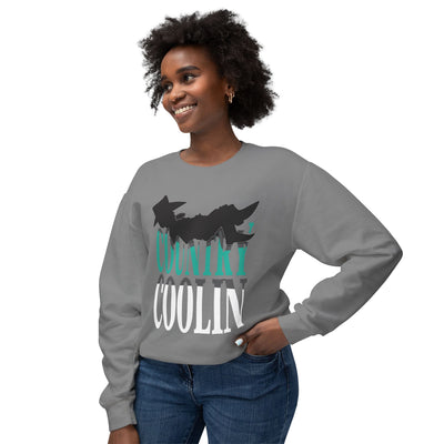 Country Coolin' Unisex Lightweight Crewneck Sweatshirt | Perfect for Music Lovers, Casual Outings, Spring/Fall Fashion, Gifts