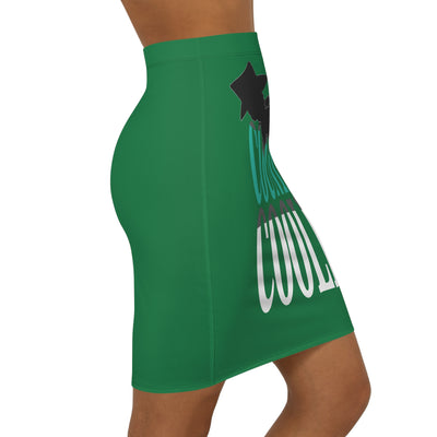 Womens MidWaist Pencil Skirt Vibrant Stylish & Versatile 