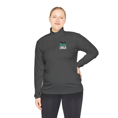 Unisex Quarter-Zip Pullover for Casual Comfort, Ideal for Spring Outings, Cozy Layering, Gift for Active Friends, Sportswear