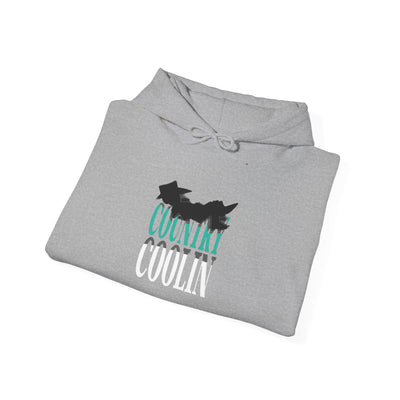 Coolin' Unisex Heavy Blend Hoodie, Cozy Sweatshirt, Casual Wear, Birthday Gift, Everyday Comfort, Fall Fashion