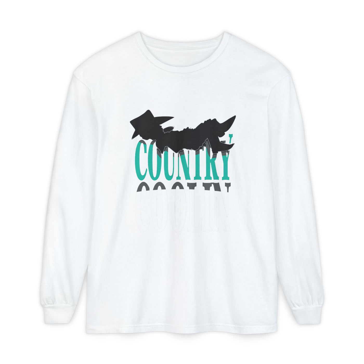 Unisex Garment-dyed Long Sleeve T-Shirt