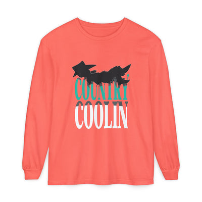 Unisex Garment-dyed Long Sleeve T-Shirt