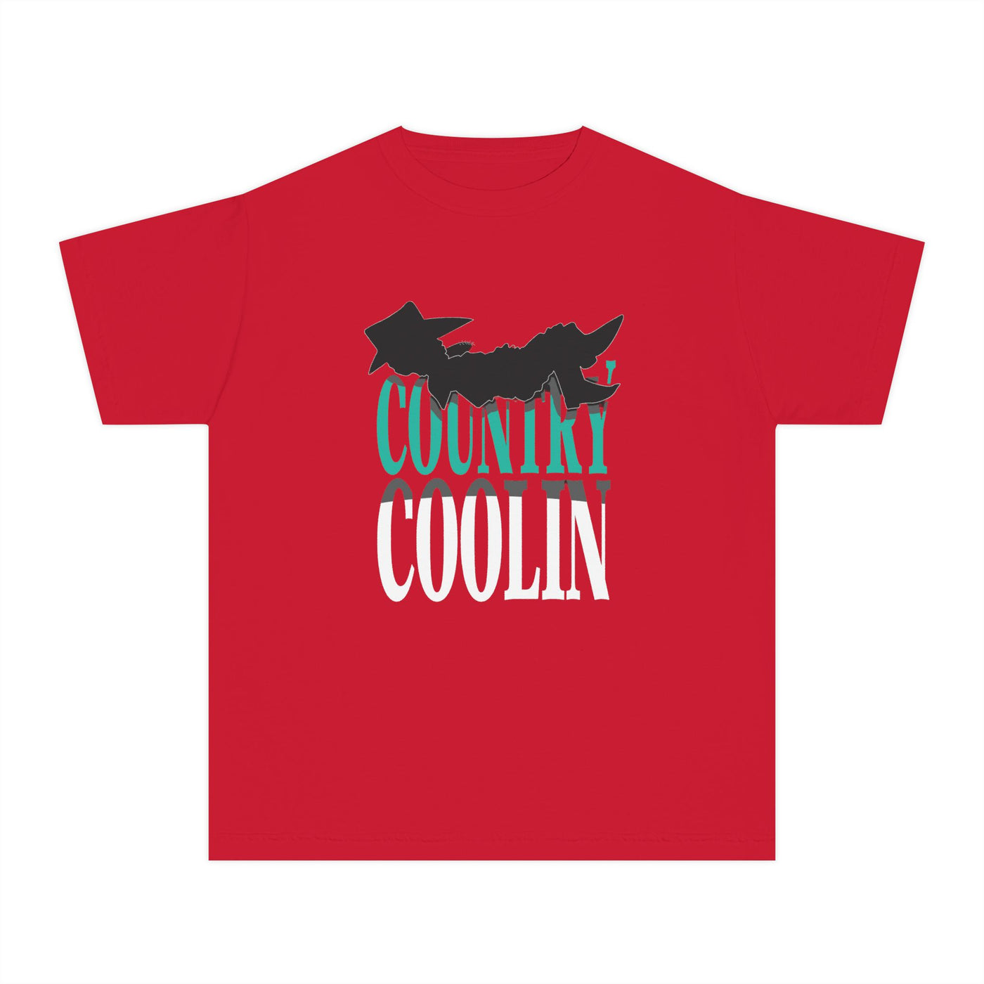 Youth Country Cool Tee - Trendy Graphic Shirt for Youngsters, Perfect for Casual Wear, Gifts, Birthdays, and Festivals