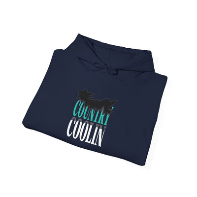 Coolin' Unisex Heavy Blend Hoodie, Cozy Sweatshirt, Casual Wear, Birthday Gift, Everyday Comfort, Fall Fashion