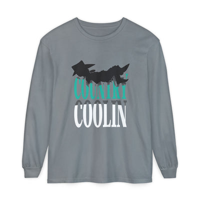 Unisex Garment-dyed Long Sleeve T-Shirt