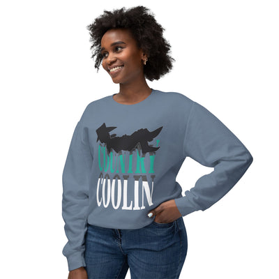 Country Coolin' Unisex Lightweight Crewneck Sweatshirt | Perfect for Music Lovers, Casual Outings, Spring/Fall Fashion, Gifts