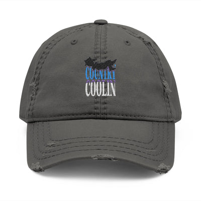Distressed Dad Hat (Embroidery)